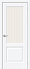 Межкомнатная дверь Неоклассик-33 White Silkwood BR5944